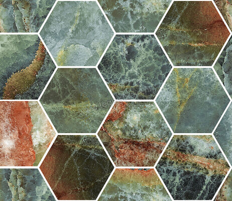  Sant Agostino Star Onyx Emerald 30x34.5 cm Decor Maxi Class Krystal Glanzend Vlak Krystal CSAMCOEK34 | 345719