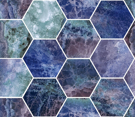  Sant Agostino Star Onyx Purple 30x34.5 cm Decor Maxi Class Krystal Glanzend Vlak Krystal CSAMCOUK34 | 345806