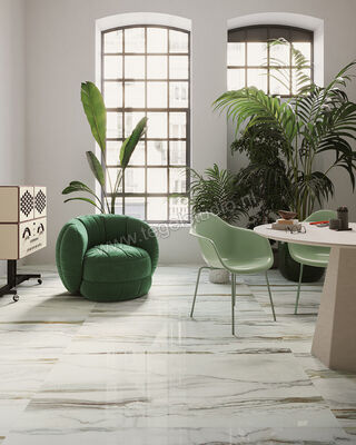  Sant Agostino Star Marble Emerald 90x180 cm Vloertegel / Wandtegel Glanzend Vlak Krystal CSASMEMK18 | 345857