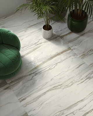  Sant Agostino Star Marble Emerald 30x60 cm Vloertegel / Wandtegel Glanzend Vlak Krystal CSASMEMK30 | 345866