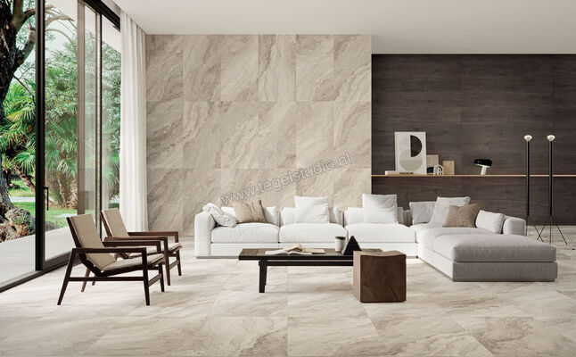  Sant Agostino Mystic Beige 60x120 cm Vloertegel / Wandtegel Mat Vlak Naturale CSAMYBEI60 | 346232