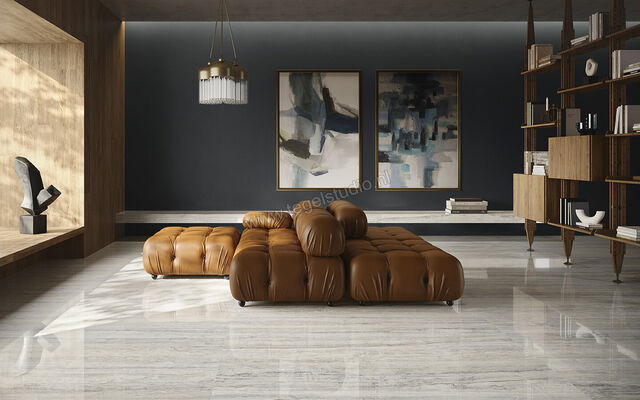  Sant Agostino Invictus Pearl 60x120 cm Vloertegel / Wandtegel Glanzend Vlak Krystal CSAINVPK12 | 346385