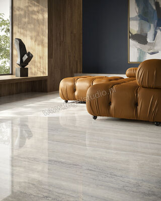  Sant Agostino Invictus Pearl 60x120 cm Vloertegel / Wandtegel Glanzend Vlak Krystal CSAINVPK12 | 346400