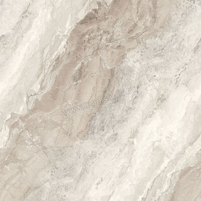 Sant Agostino Mystic Beige 89x89 cm Vloertegel / Wandtegel Glanzend Vlak Krystal CSAMYBEK89 | 346655