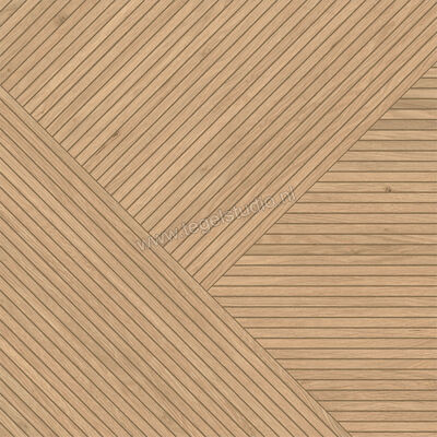  Atlas Concorde Log Icon Oak 60x60 cm Vloertegel / Wandtegel Modern Frame 1 Mat Vlak Naturale AX4O | 346664
