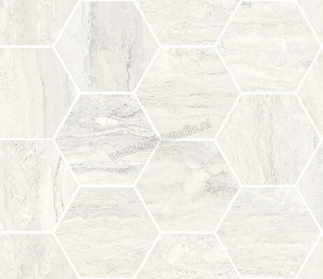  Sant Agostino Invictus White 30x34.5 cm Decor Maxi Class Krystal Glanzend Vlak Krystal CSAMCIWK34 | 346871