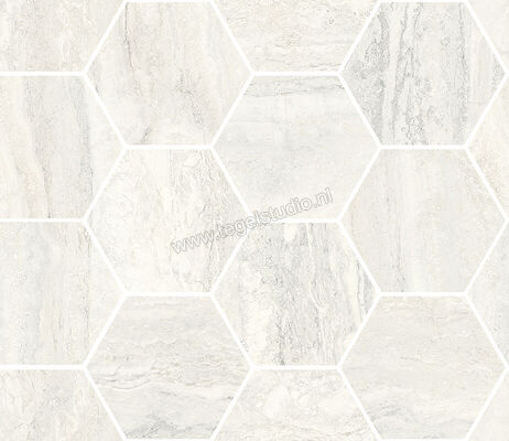  Sant Agostino Invictus White 30x34.5 cm Decor Maxi Class Krystal Glanzend Vlak Krystal CSAMCIWK34 | 346883