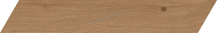  Atlas Concorde Log Deep Oak 7.5x45 cm Vloertegel / Wandtegel Chevron Mat Vlak Naturale AX4S | 347000