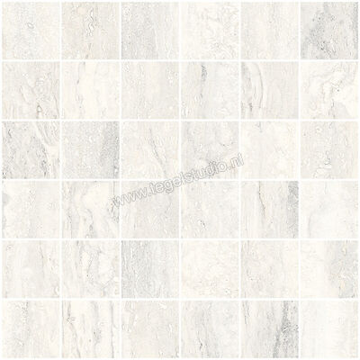  Sant Agostino Invictus White 30x30 cm Mozaiek 5x5 Mat Vlak Natural CSAMINWH30 | 347009
