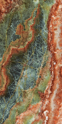  Sant Agostino Star Onyx Emerald 90x180 cm Vloertegel / Wandtegel Glanzend Vlak Krystal CSASOEMK18 | 347021