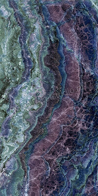  Sant Agostino Star Onyx Purple 60x120 cm Vloertegel / Wandtegel Glanzend Vlak Krystal CSASOPUK12 | 347372