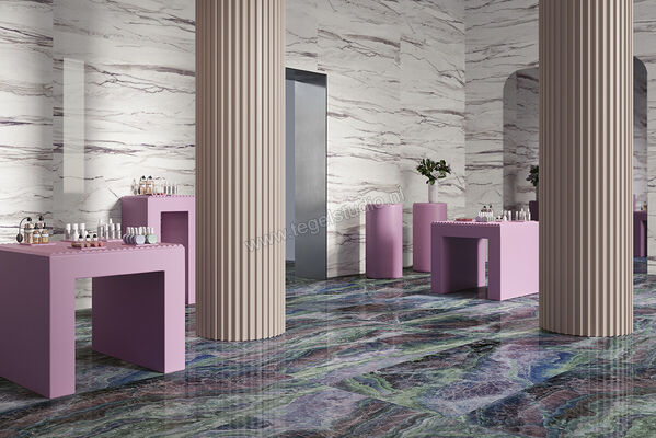  Sant Agostino Star Onyx Purple 30x60 cm Vloertegel / Wandtegel Glanzend Vlak Krystal CSASOPUK30 | 347423