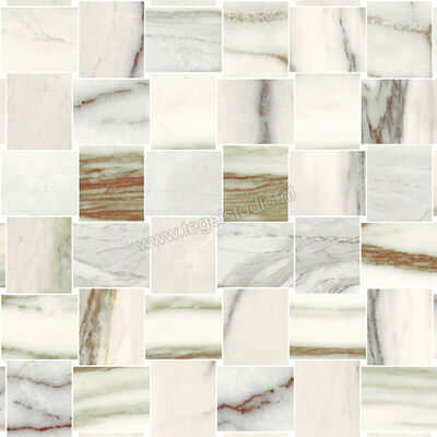  Sant Agostino Star Marble Emerald 30x30 cm Mozaiek Mat Vlak Naturale CSASTMEM30 | 347576