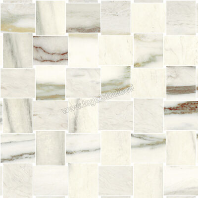  Sant Agostino Star Marble Emerald 30x30 cm Mozaiek Mat Vlak Naturale CSASTMEM30 | 347588