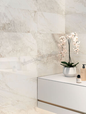  Sant Agostino Mystic Ivory 30x60 cm Vloertegel / Wandtegel Glanzend Vlak Krystal CSAMYIVK30 | 347606