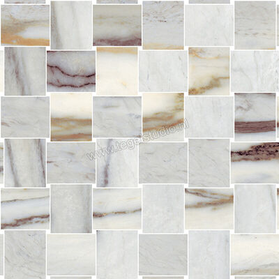  Sant Agostino Star Marble Indigo 30x30 cm Mozaiek Mat Vlak Naturale CSASTMIN30 | 347648