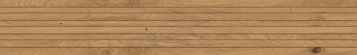  Atlas Concorde Log Amber Oak 18.5x120 cm Wandtegel Tatami 3D Mat Vlak Naturale AYCR | 347834
