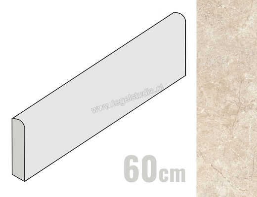  Ragno Realstone_Argent Sabbia 7x60 cm Plint Mat Vlak Naturale R9SG | 349592