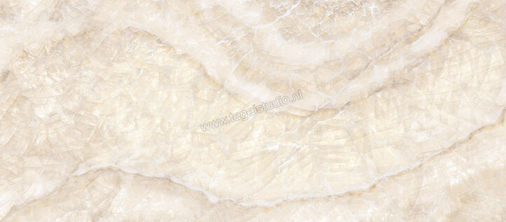  Emilceramica Tele Di Marmo Lumia Ivory Gioiello 120x278 cm Vloertegel / Wandtegel Glanzend Vlak Full Lappato EN80 | 353347