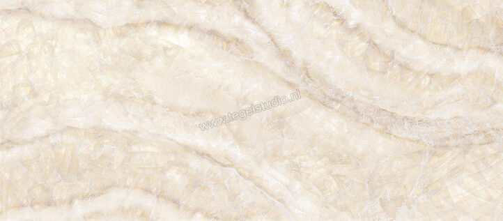  Emilceramica Tele Di Marmo Lumia Ivory Gioiello 120x278 cm Vloertegel / Wandtegel Glanzend Vlak Full Lappato EN80 | 353350