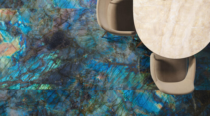  Emilceramica Tele Di Marmo Lumia Labradorite 60x120 cm Vloertegel / Wandtegel Glanzend Vlak Full Lappato EN8A | 353398