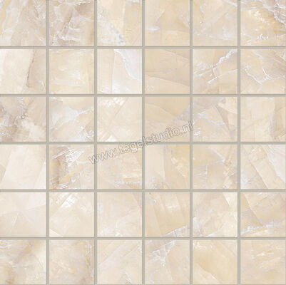  Emilceramica Tele Di Marmo Lumia Ivory Gioiello 30x30 cm Mozaiek 5x5 Mat Vlak Silktech EN9H | 353485