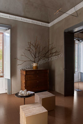  Marazzi Terramater Cotto 37.5x37.5 cm Vloertegel / Wandtegel Glanzend Gestructureerd Lux MPLY | 353731