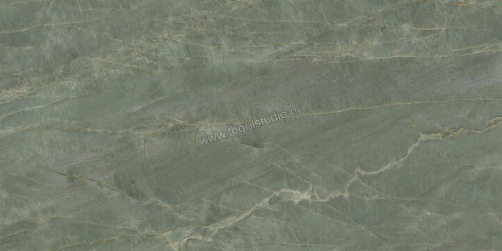  Ceramiche Caesar Anima Ever Sage Green 60x120 cm Vloertegel / Wandtegel Glanzend Vlak Lucidato AFBP CAE | 354910