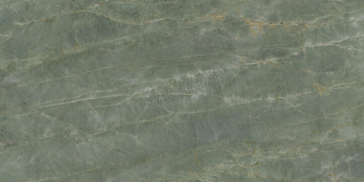  Ceramiche Caesar Anima Ever Sage Green 60x120 cm Vloertegel / Wandtegel Glanzend Vlak Lucidato AFBP CAE | 354913