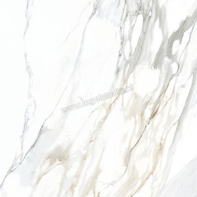  Ceramiche Caesar Anima Ever Apuan Gold 120x120 cm Vloertegel / Wandtegel Glanzend Vlak Lucidato AFBG CAE | 355075