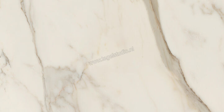  Ceramiche Caesar Anima Futura Golden White 60x120 cm Vloertegel / Wandtegel Glanzend Vlak Lucidato AGB4 CAE | 355714