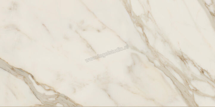  Ceramiche Caesar Anima Futura Golden White 60x120 cm Vloertegel / Wandtegel Glanzend Vlak Lucidato AGB4 CAE | 355723