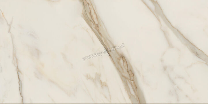 Ceramiche Caesar Anima Futura Golden White 60x120 cm Vloertegel / Wandtegel Glanzend Vlak Lucidato AGB4 CAE | 355729