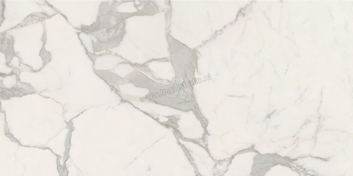  Ceramiche Caesar Anima Futura Majestic White 60x120 cm Vloertegel / Wandtegel Glanzend Vlak Lucidato AGB5 CAE | 355738