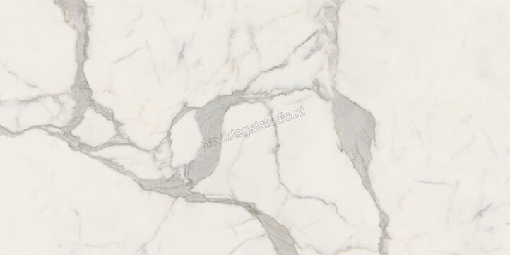  Ceramiche Caesar Anima Futura Majestic White 60x120 cm Vloertegel / Wandtegel Glanzend Vlak Lucidato AGB5 CAE | 355744