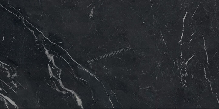  Ceramiche Caesar Anima Futura Unique Black 60x120 cm Vloertegel / Wandtegel Glanzend Vlak Lucidato AGB7 CAE | 355801
