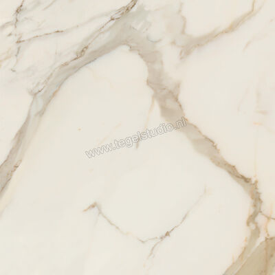  Ceramiche Caesar Anima Futura Golden White 120x120 cm Vloertegel / Wandtegel Glanzend Vlak Lucidato AGCB CAE | 355891