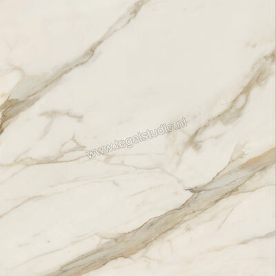  Ceramiche Caesar Anima Futura Golden White 120x120 cm Vloertegel / Wandtegel Glanzend Vlak Lucidato AGCB CAE | 355894