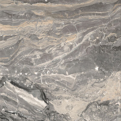  Ceramiche Caesar Anima Futura Keen Grey 120x120 cm Vloertegel / Wandtegel Glanzend Vlak Lucidato AGCG CAE | 355987