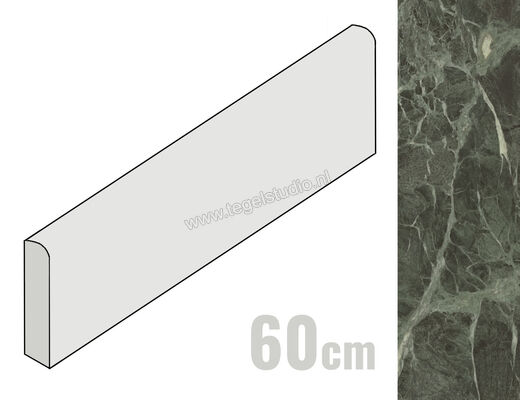 Ceramiche Caesar Anima Wonder Forest 7.2x60 cm Plint Glanzend Vlak Lucidato AHBU CAE | 356242