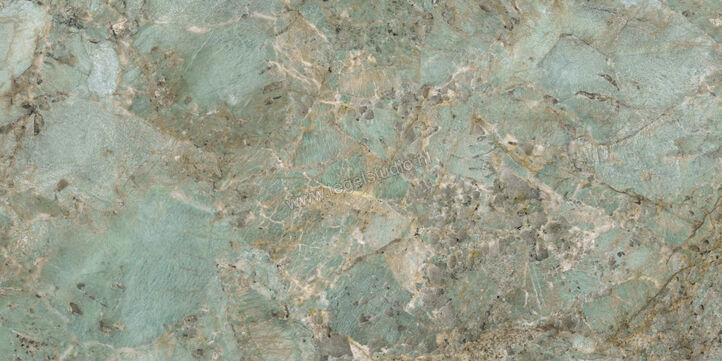  Ceramiche Caesar Anima Wonder Lagoon 60x120 cm Vloertegel / Wandtegel 6 mm Glanzend Vlak Lucidato AHBB CAE | 356251