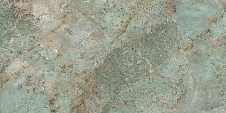  Ceramiche Caesar Anima Wonder Lagoon 60x120 cm Vloertegel / Wandtegel 6 mm Glanzend Vlak Lucidato AHBB CAE | 356254