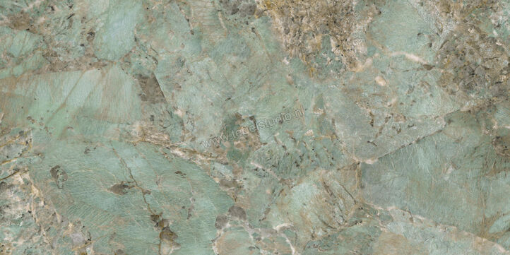  Ceramiche Caesar Anima Wonder Lagoon 60x120 cm Vloertegel / Wandtegel 6 mm Glanzend Vlak Lucidato AHBB CAE | 356263