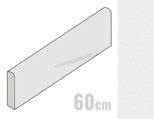  Ceramiche Caesar Autore Trevi 7.2x60 cm Plint Mat Vlak Naturale AD2B CAE | 356701