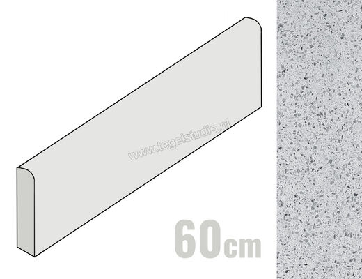  Ceramiche Caesar Autore Giudecca 7.2x60 cm Plint Mat Vlak Naturale AD2D CAE | 356707