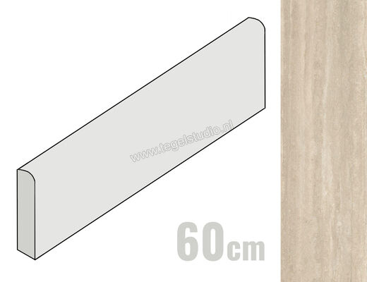  Ceramiche Caesar Iconica Classico Verso 7.2x60 cm Plint Mat Vlak Naturale AGYH CAE | 357670