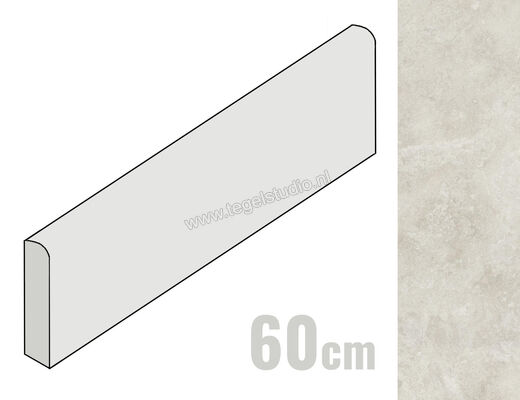 Ceramiche Caesar Iconica Navona Contro 7.2x60 cm Plint Mat Vlak Naturale AGYJ CAE | 357676