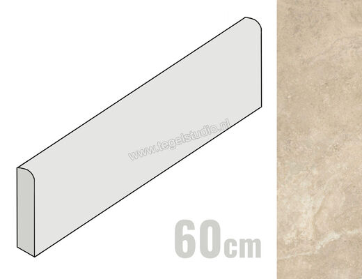  Ceramiche Caesar Iconica Classico Contro 7.2x60 cm Plint Mat Vlak Naturale AGYK CAE | 357679