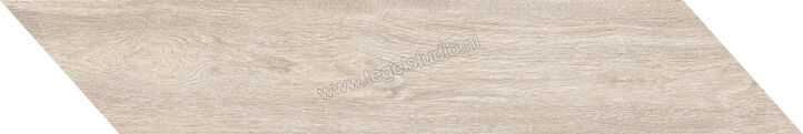  Ceramiche Caesar Meet Chic Beige 20x120 cm Vloertegel / Wandtegel Chevron Mat Gestructureerd Naturale AFOS CAE | 359374