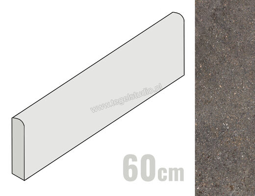  Ceramiche Caesar Shapes of Italy Lavis 7.2x60 cm Plint Mat Vlak Naturale AFQL CAE | 360475
